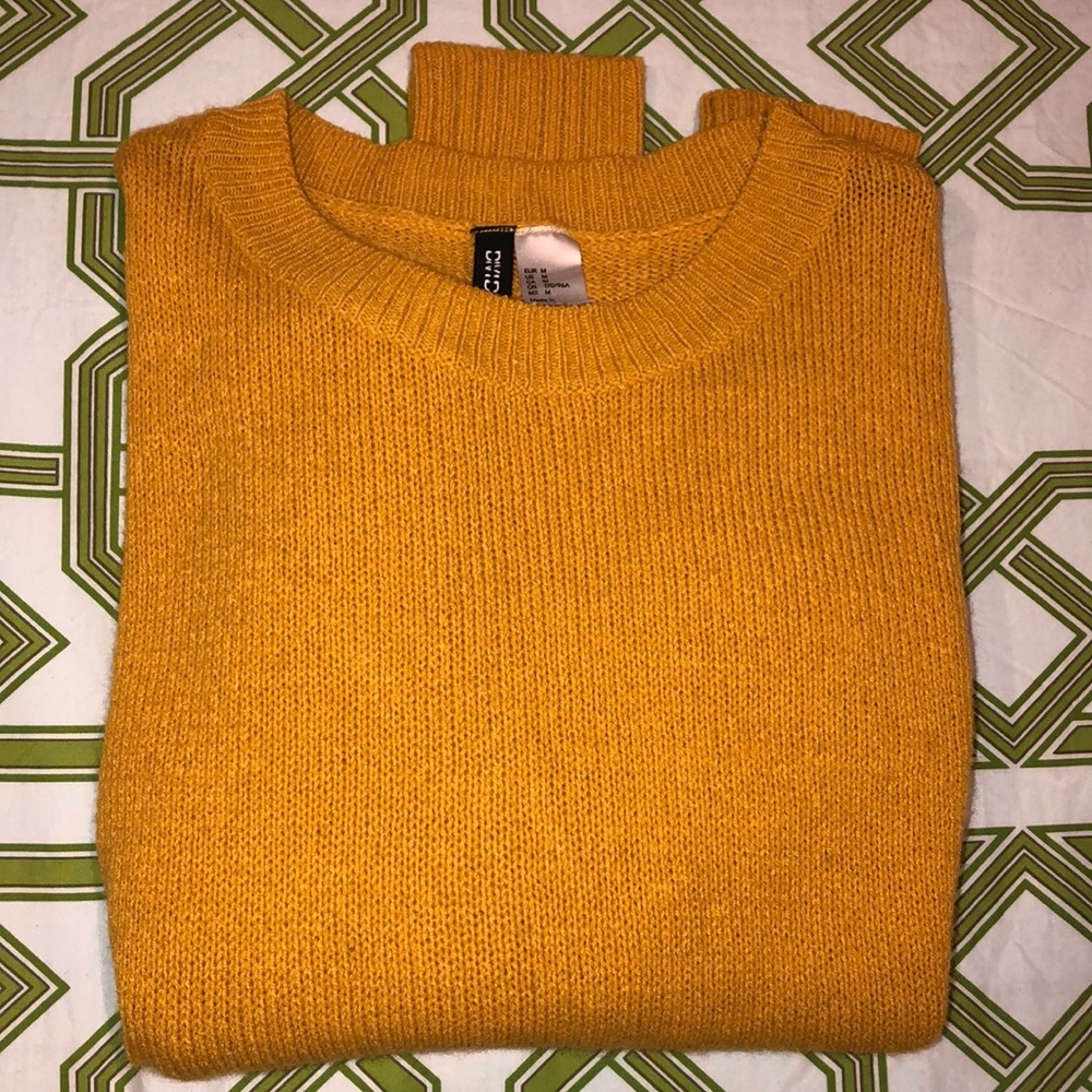 Mustard cardigan